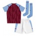 Aston Villa Barnkläder Hemma matchtröja till baby 2023-24 Kortärmad (+ Korta byxor) Billigt